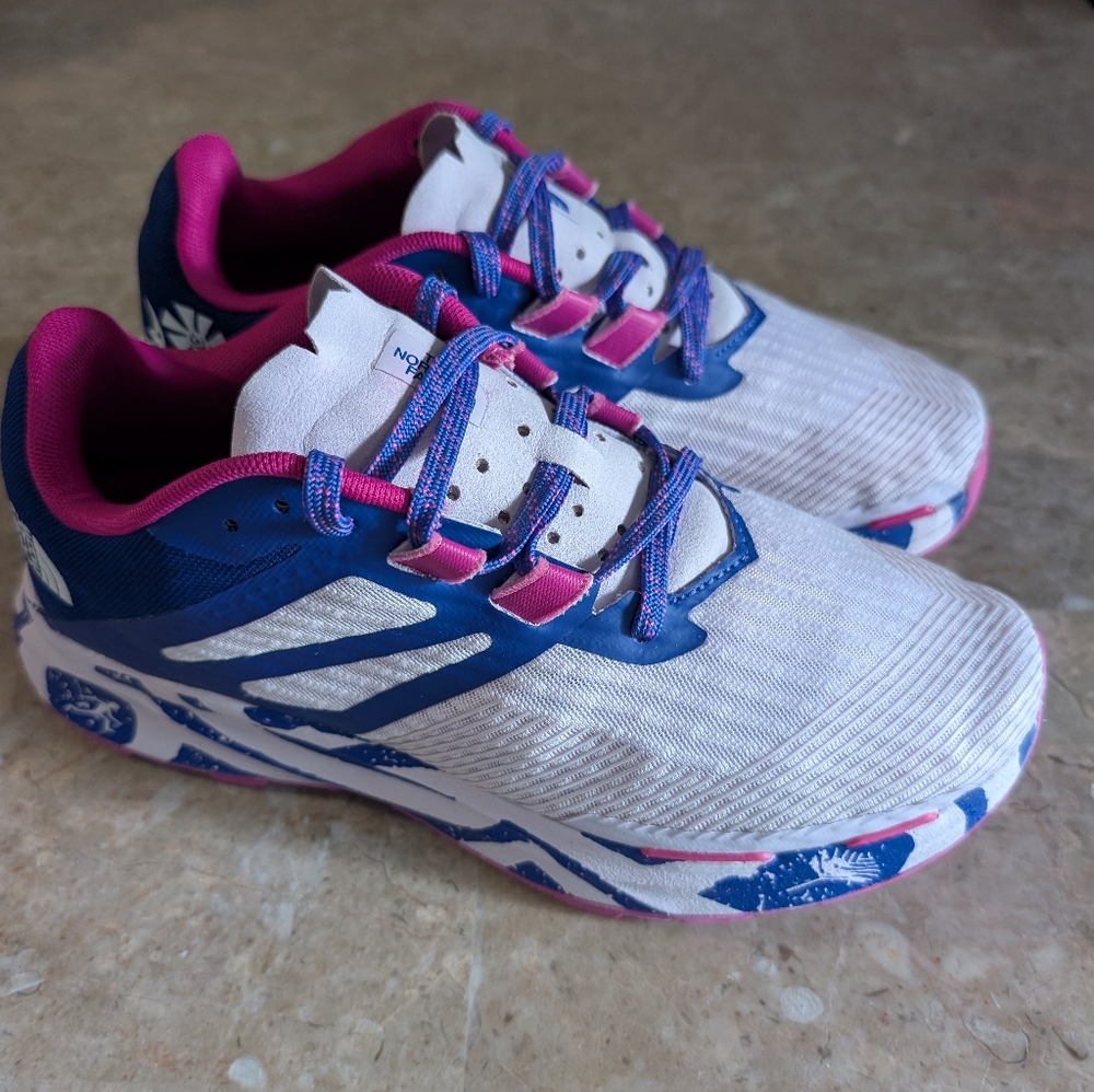 THE NORTH FACE Vectiv Enduris II X Elvira Trail Sneaker Purple Blue Women Size 9